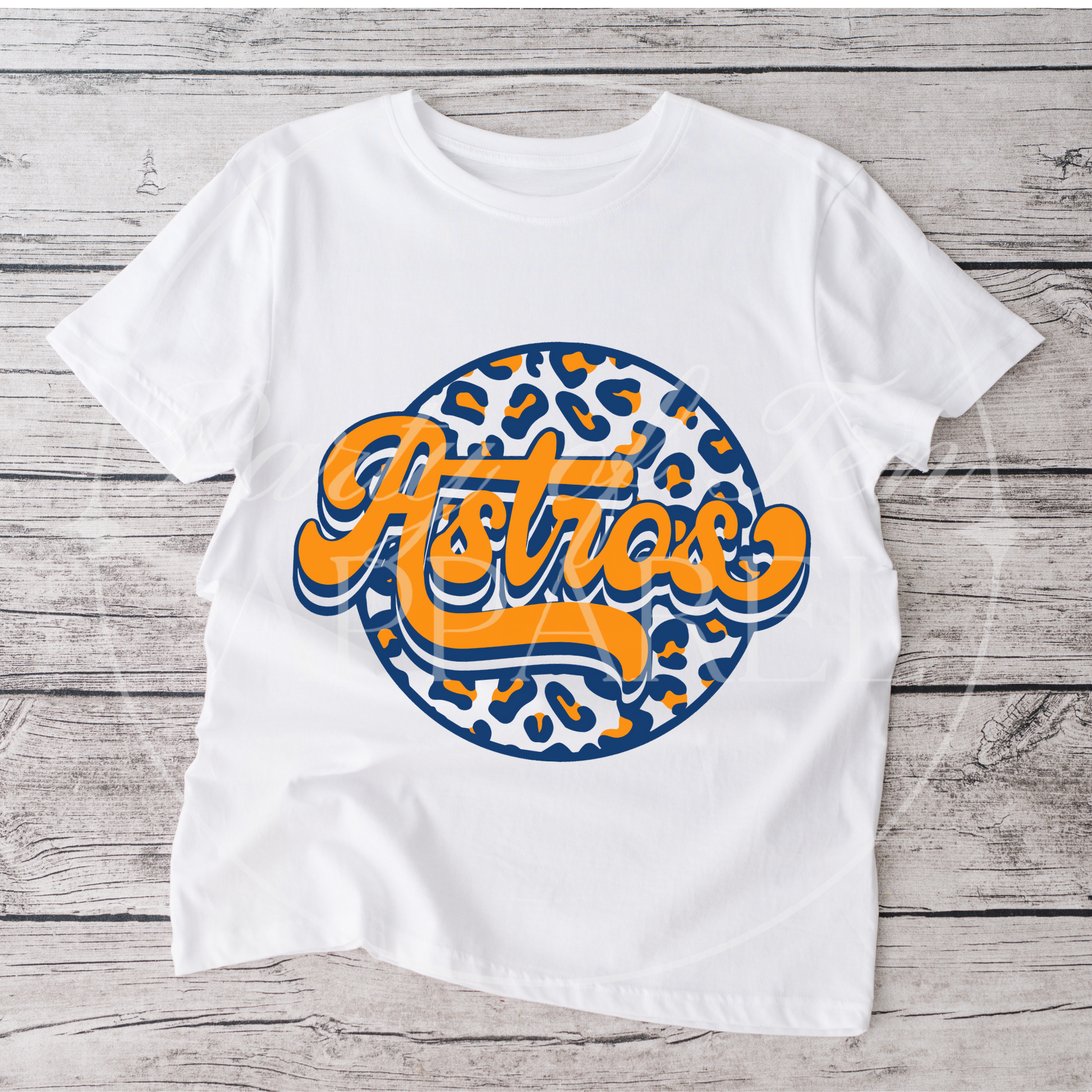 Astros Cheetah Print Shirt Houston Astros Baseball Bleached Shirt Unisex  Leopard